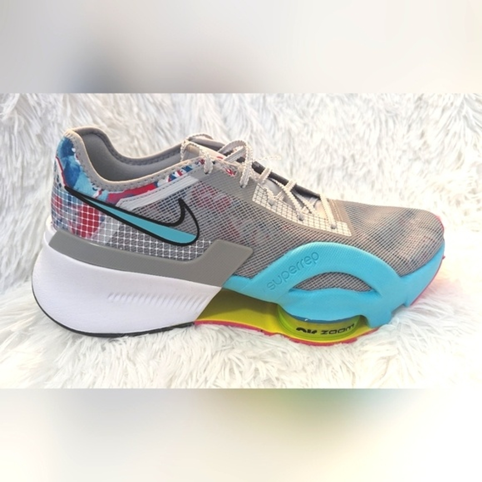 NWOT Nike Air Zoom SuperRep 3 Graphics Training Shoes Size 10.5