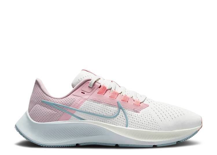 Women’s Nike Zoom Pegasus 38 Sail Off White Pink CW7358-103 sz 8.5 Running