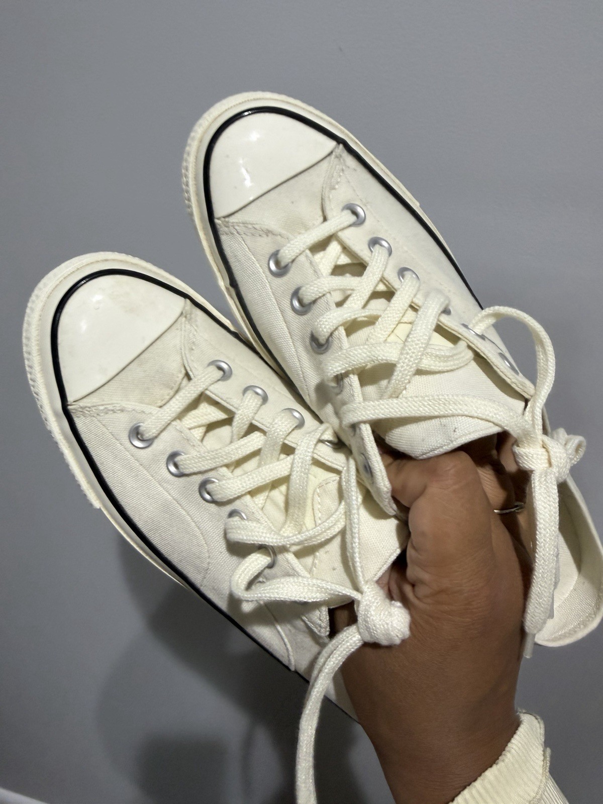 NWOB Converse Chuck 70 Mule Canvas Sneakers – Foundation Egret Sz W11 M9 L