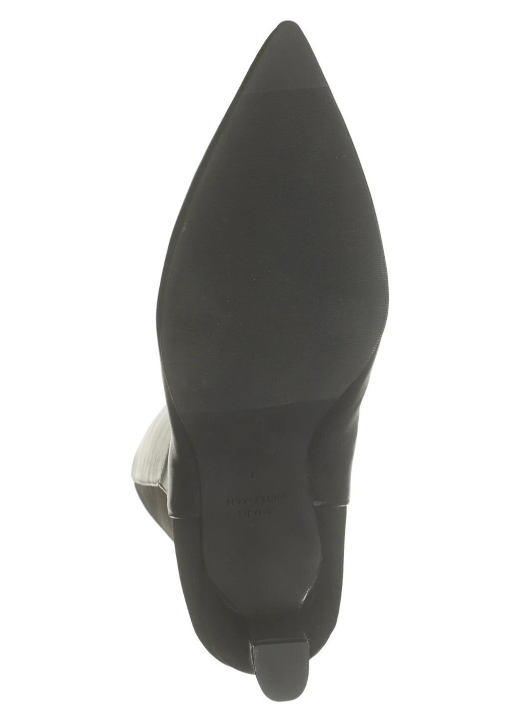 Stuart Weitzman Bobbie 75 Womens Stretch Leather Over-the-Knee Boot Black US 7.5