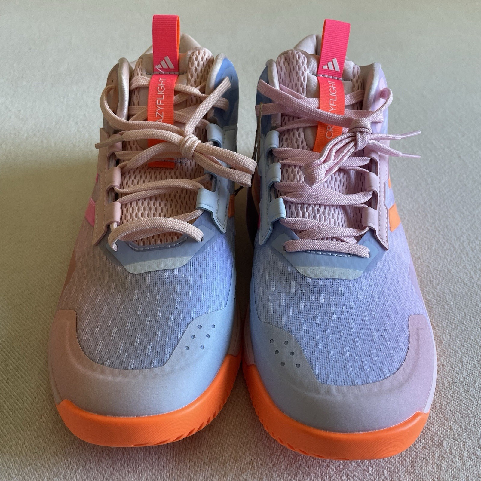 Adidas Crazyflight 6 Mid Indoor Volleyball Shoe Women Size 9 Pink