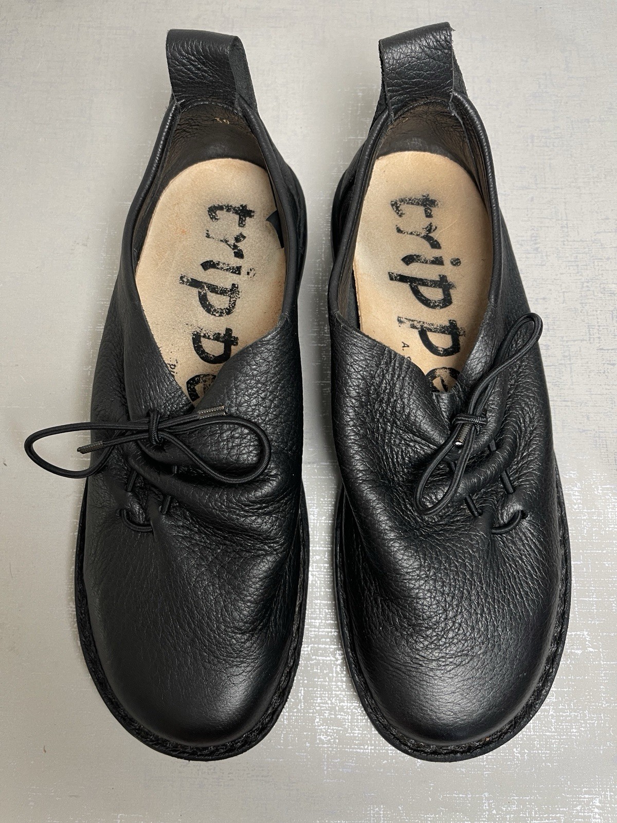 Trippen Soft Leather Braut Flats Luxury Comfort Shoes Loafer Black 39 /US 8.5