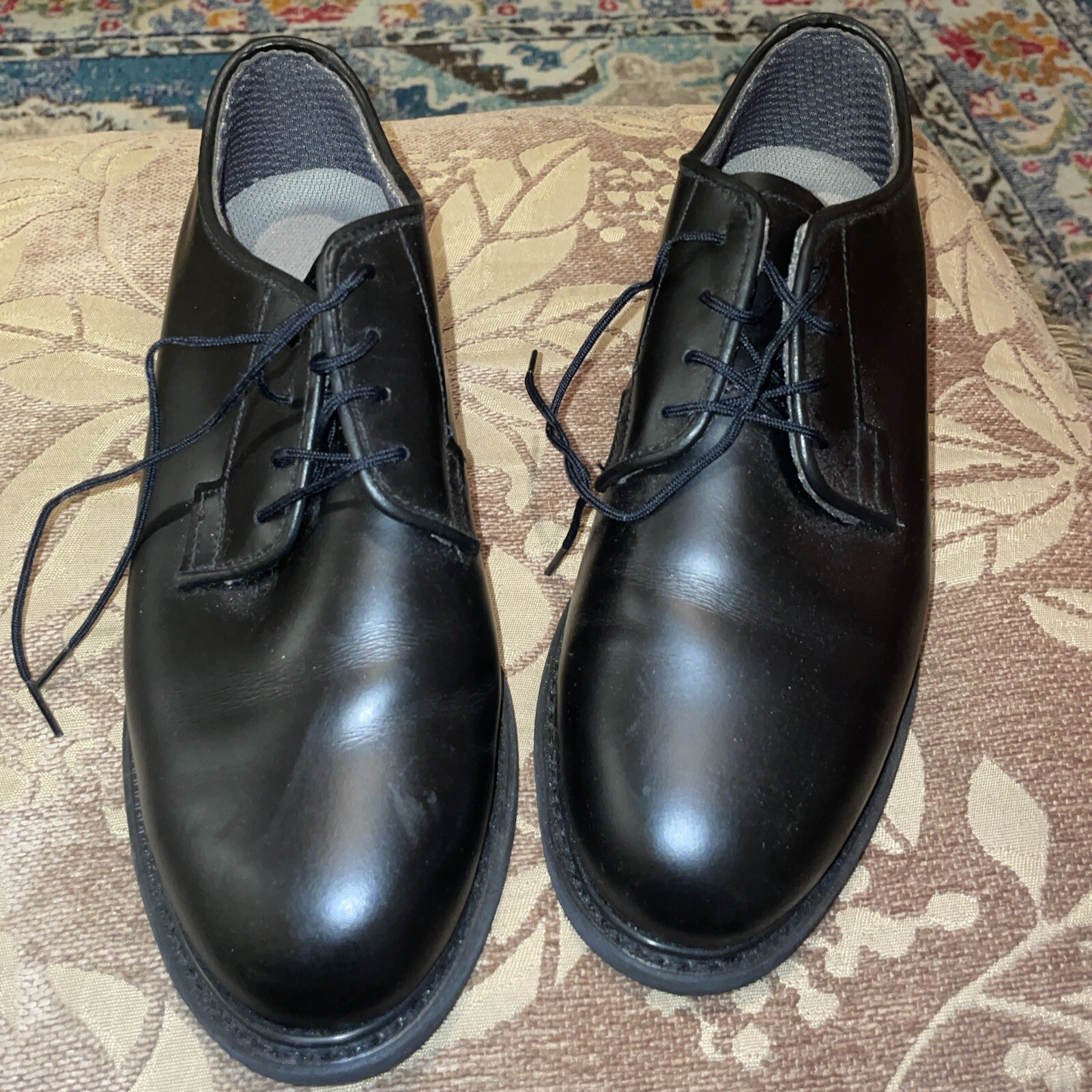 United States Navy women’s Shoes Size 8 1/2 black Vibram Oil resisting