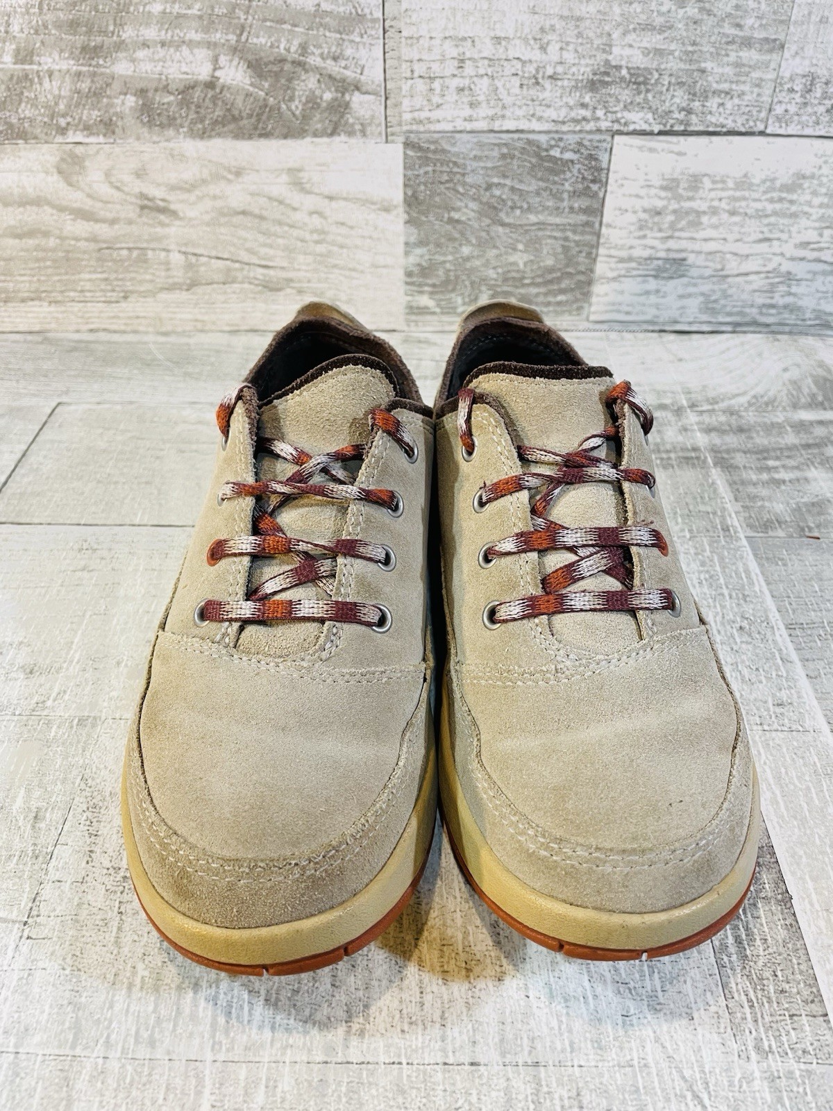CHACO Velleda Incense Beige Suede Comfort Sneaker J103156 Women US 6