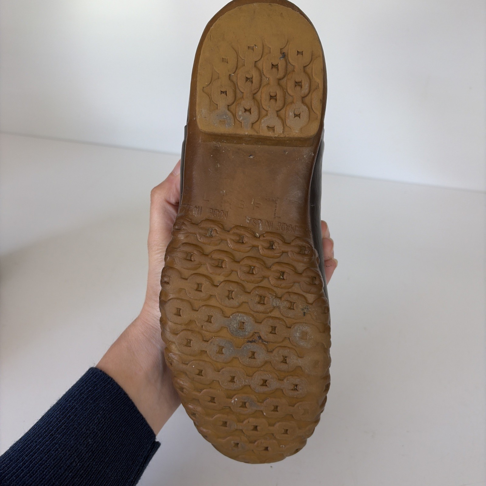 Vintage LL Bean Maine Hunting Shoes Womens Size 9 Duck Boots USA