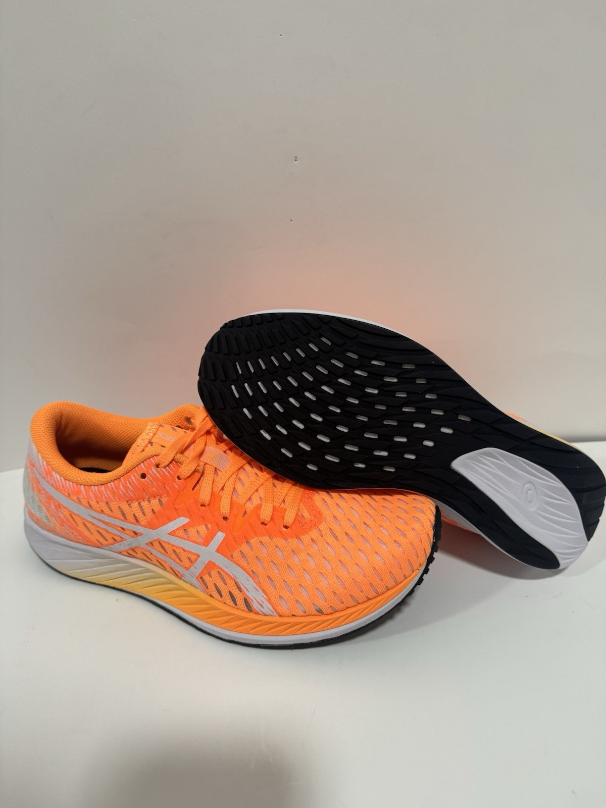 ASICS WOMEN’S HYPER SPEED ORANGE POP WHITE 1012A899-800 SHOES women size 12.0