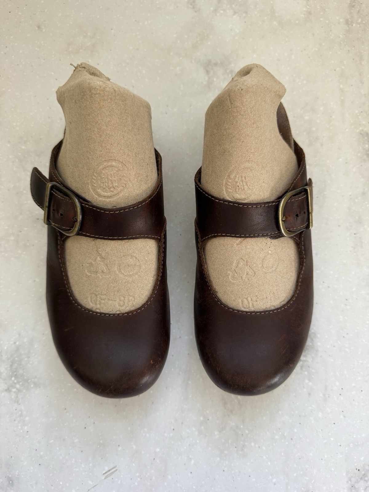 Dansko Clog Bria Mary Jane Mule SlipOn Brown Comfort Walking Size 36 US 6.5