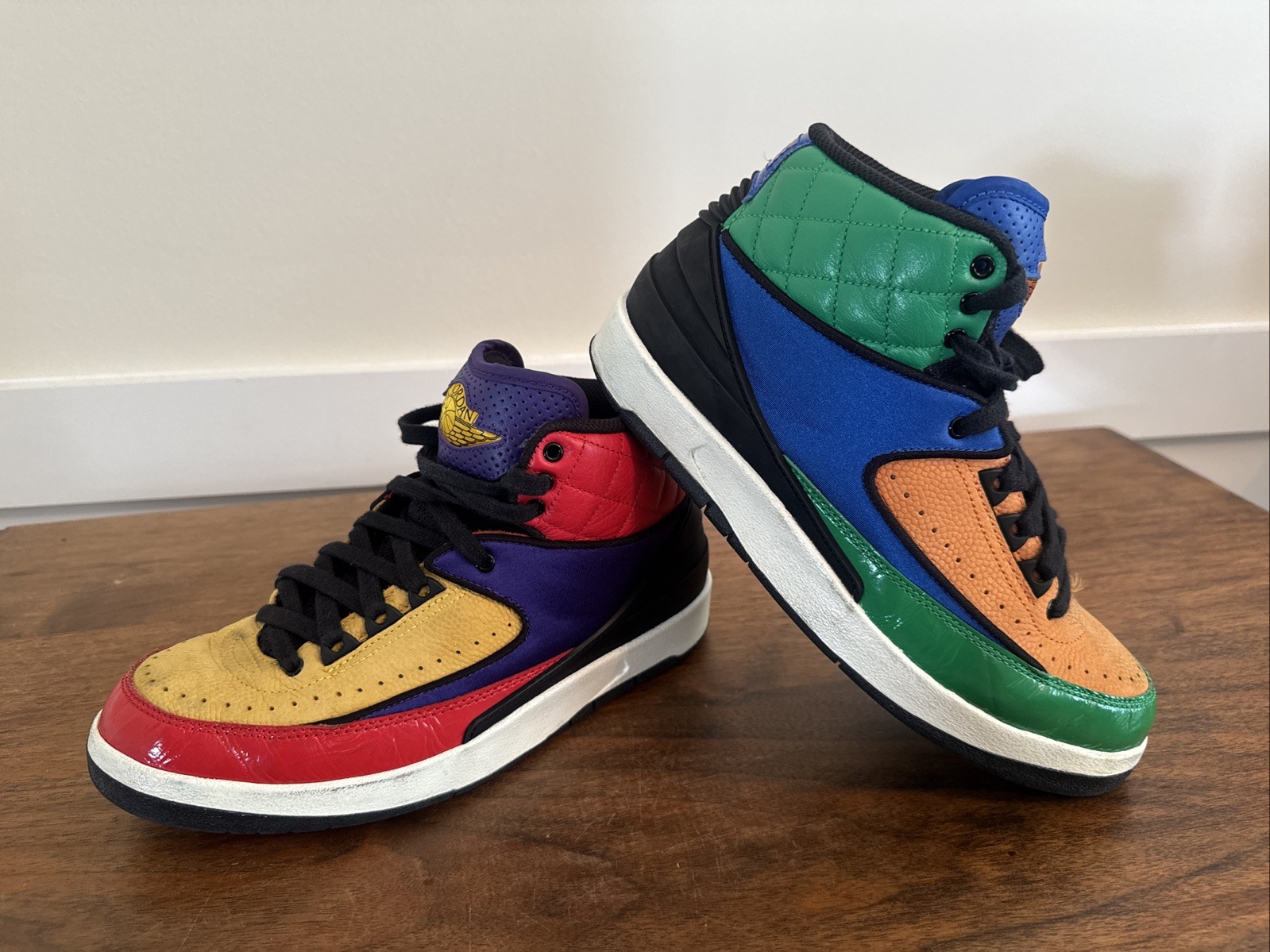 Nike Wmns Air Jordan 2 Retro University Size 8 Multi Color