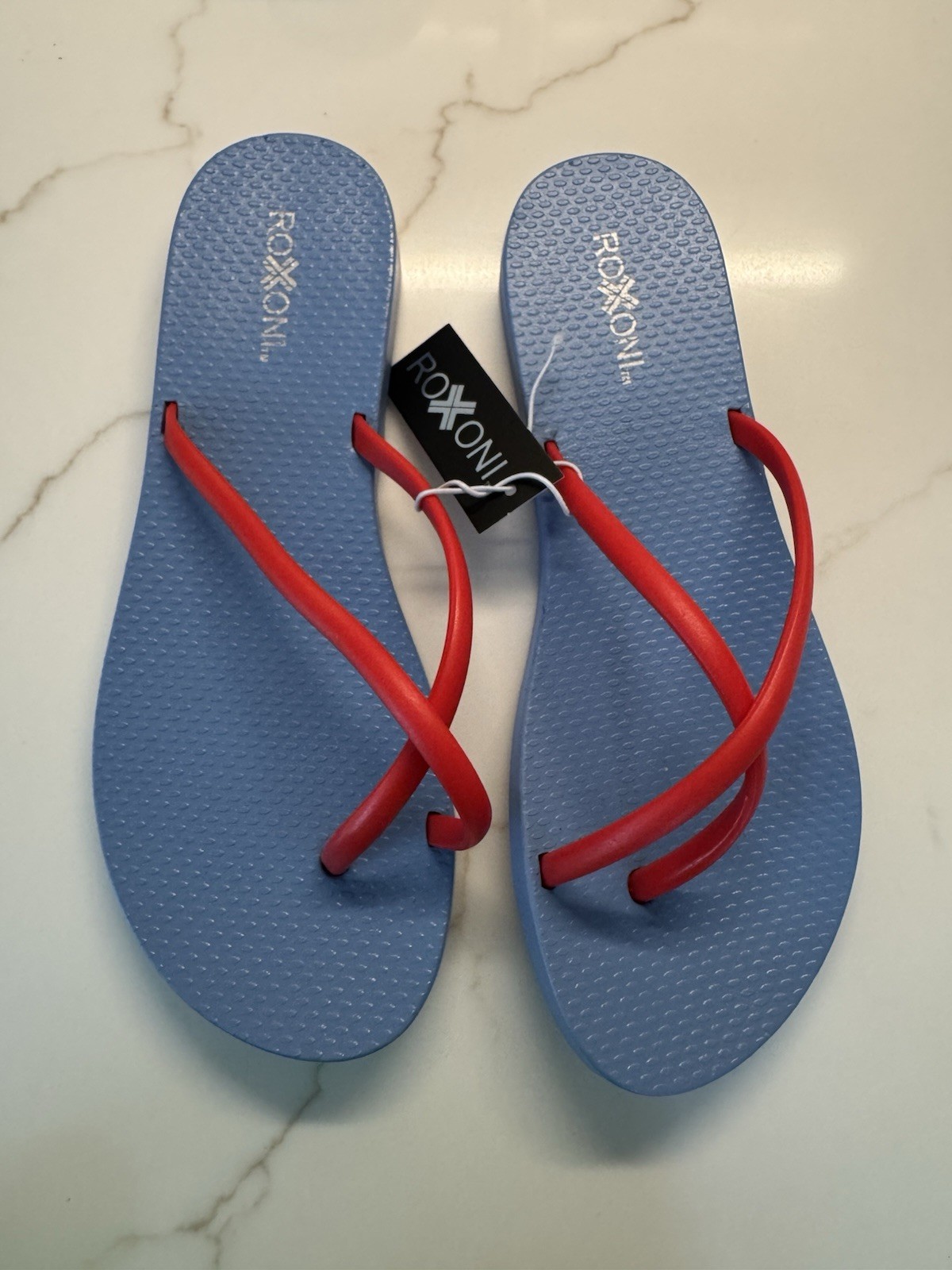 Roxoni Women’s Indoor Outdoor Latex Rubber Summer Slipper Sandals Size 7