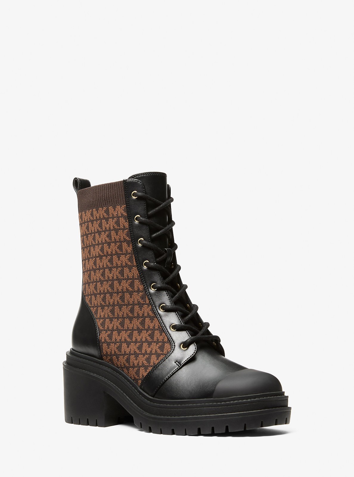 Michael Kors Hanley Logo Knit Boots Fall Winter Women’s Shoes Size 9