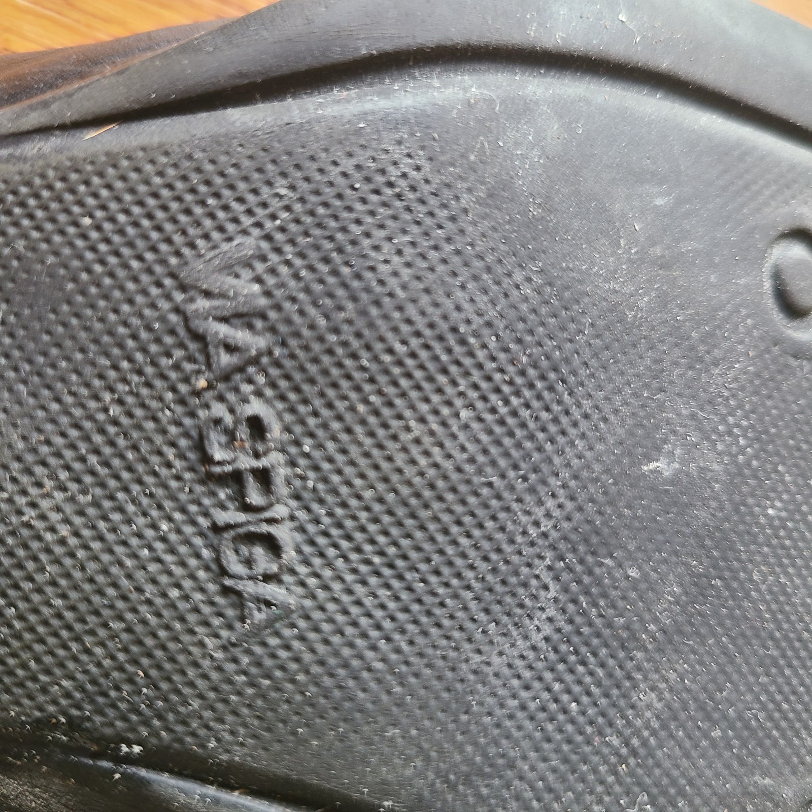 Vintage 1990s Black Leather Via Spiga Womens sz 9 square toe Mules