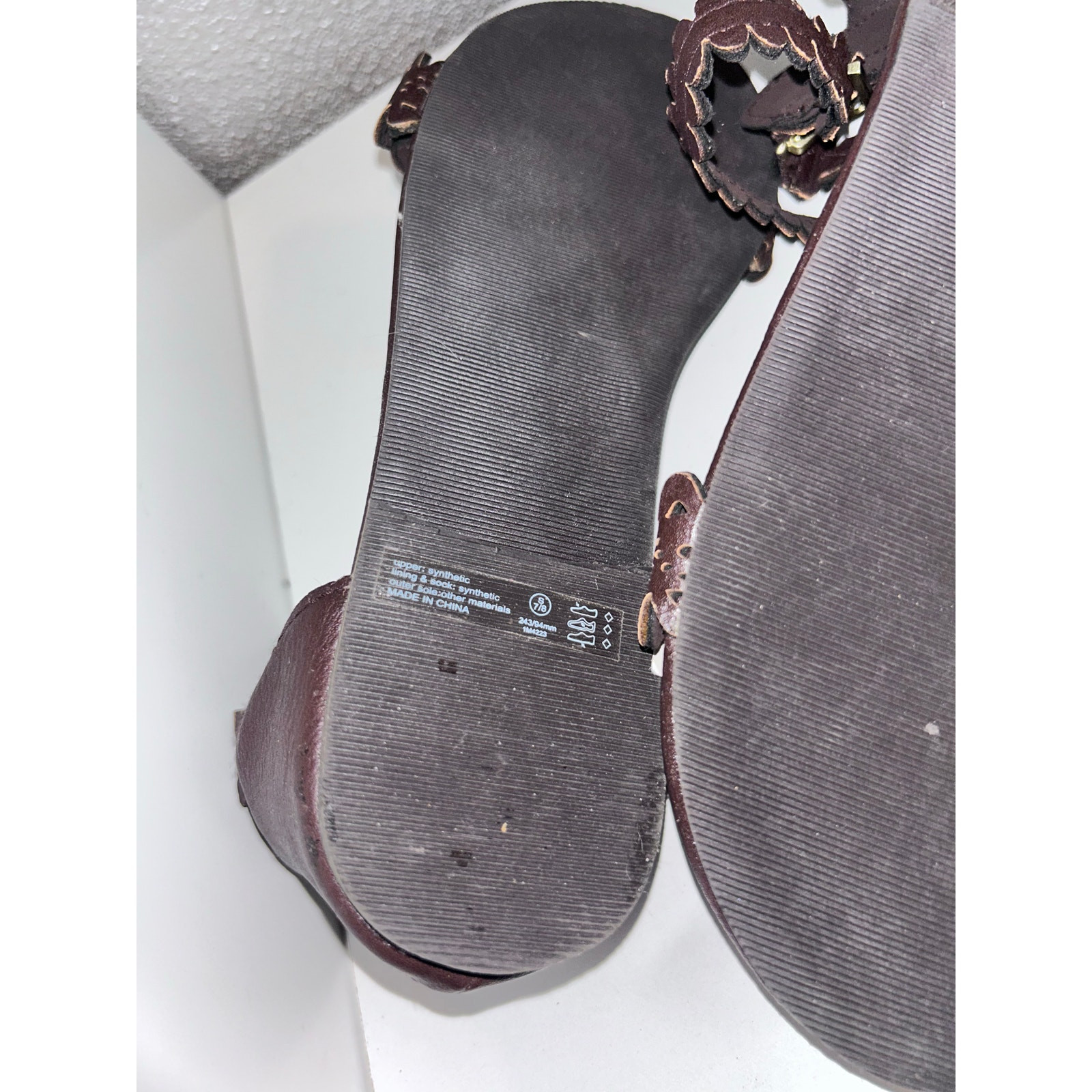 Abercrombie & Fitch Boho Hippie Preppy Summer Ankle Strap Gladiator Sandals