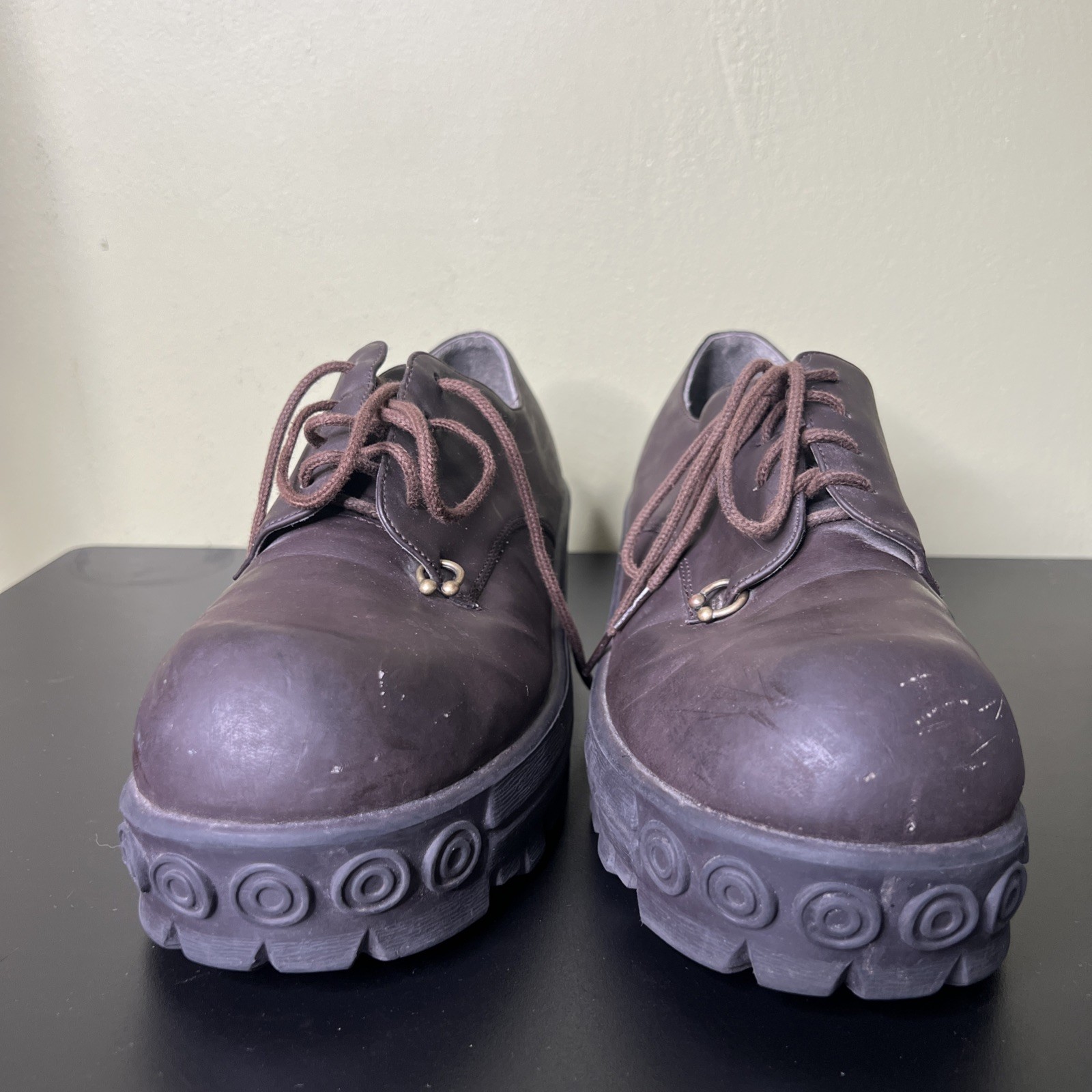 Funky Chunk Platform Shoes Size 8 1/2 Grunge Streetwear READ DESC