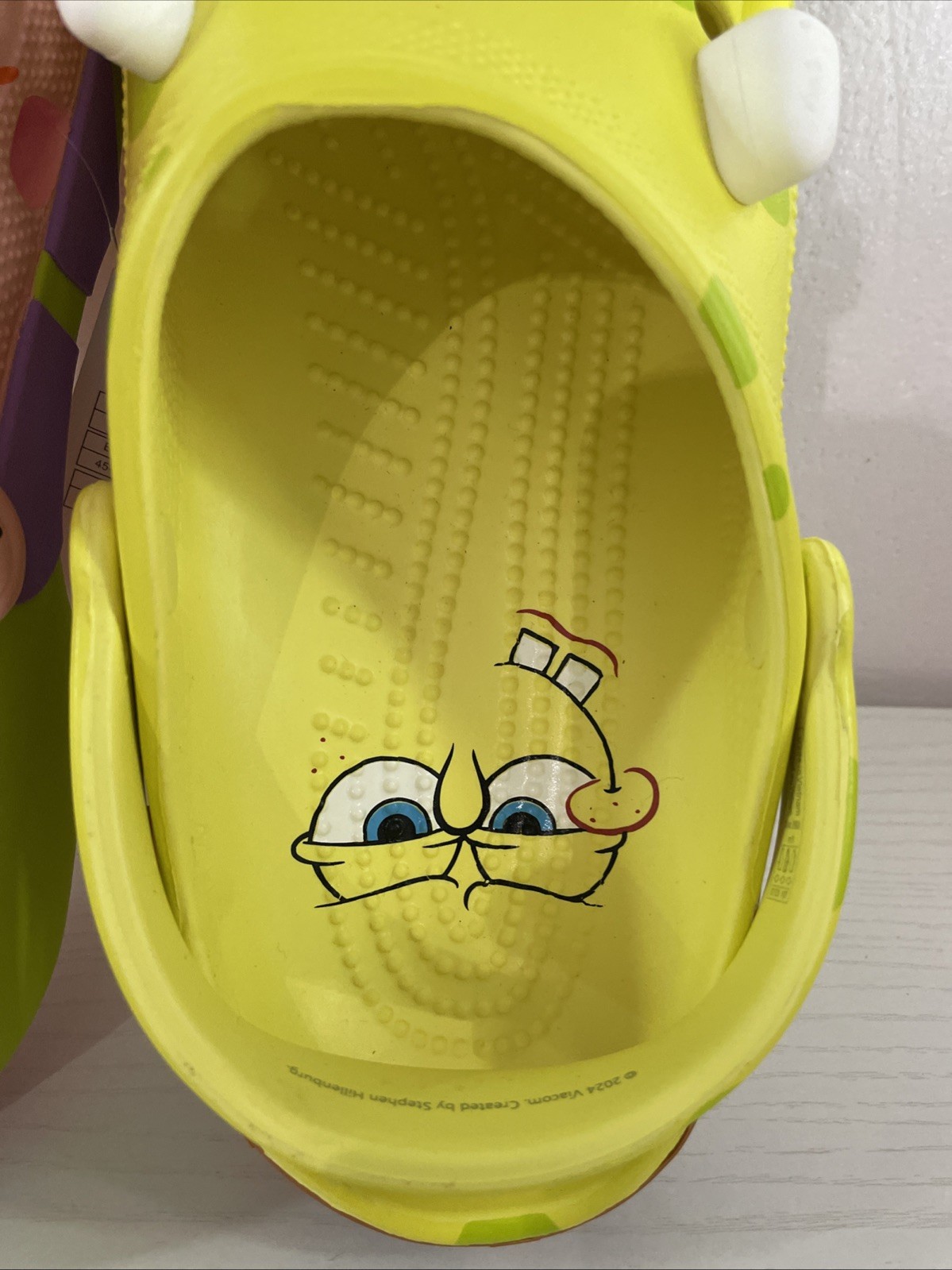 M11 Crocs SpongeBob & Patrick Clogs Shoes Unworn NWOT