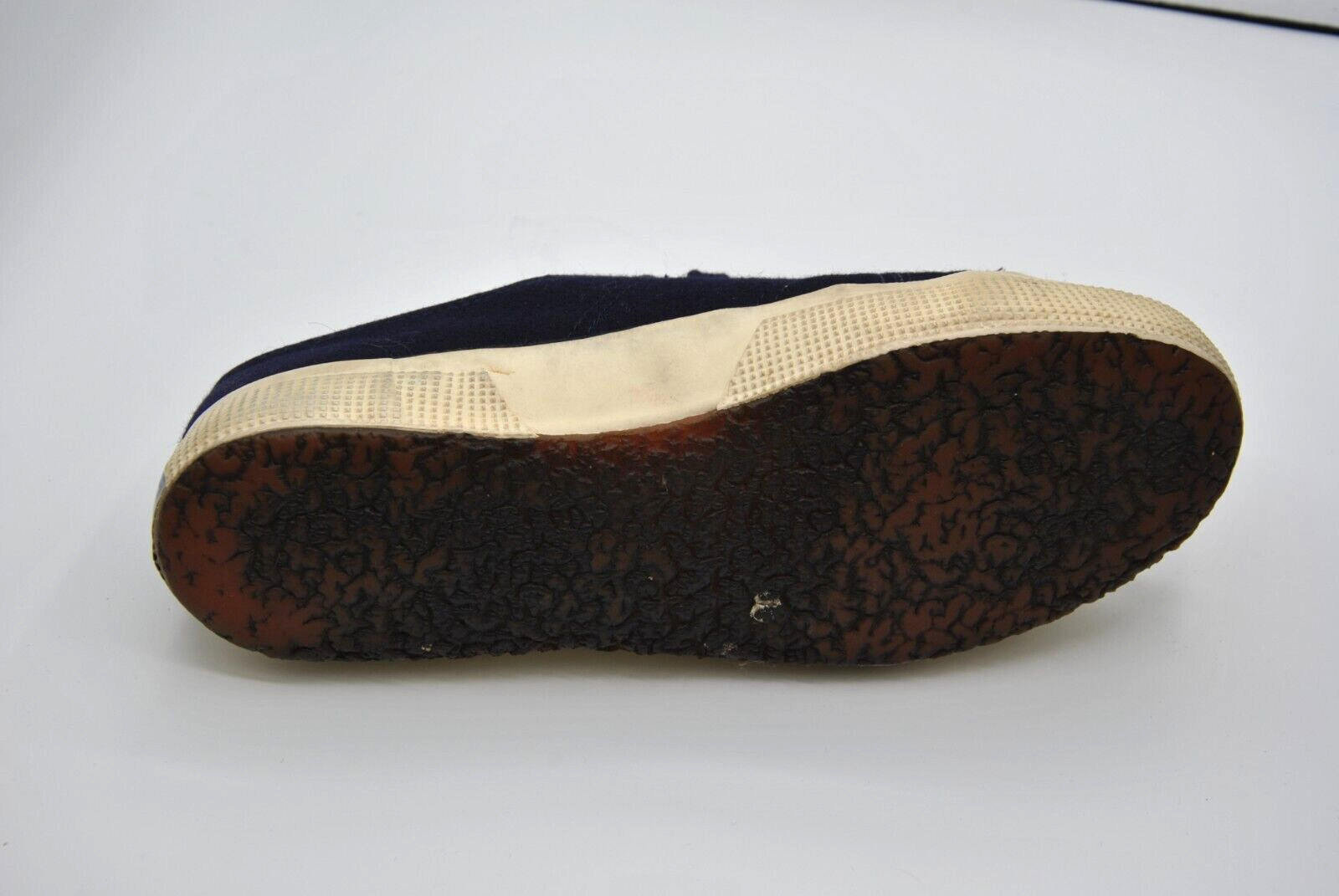 Superga Loro Piana Cashmere Women Shoes Sneakers EUR 36 USA 5 Navy Blue 7823S