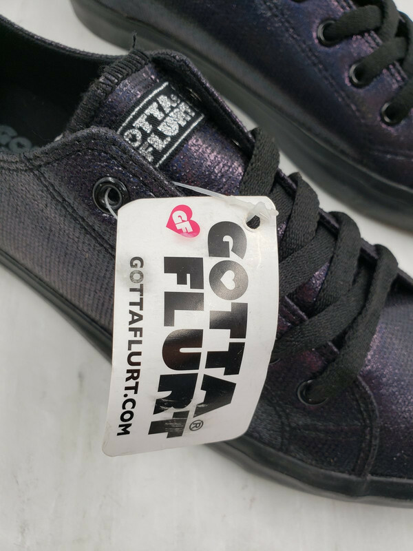 GOTTA FLURT ATOM LOW SZ 8 WMNS US / EU 39 BLACK SNEAKER