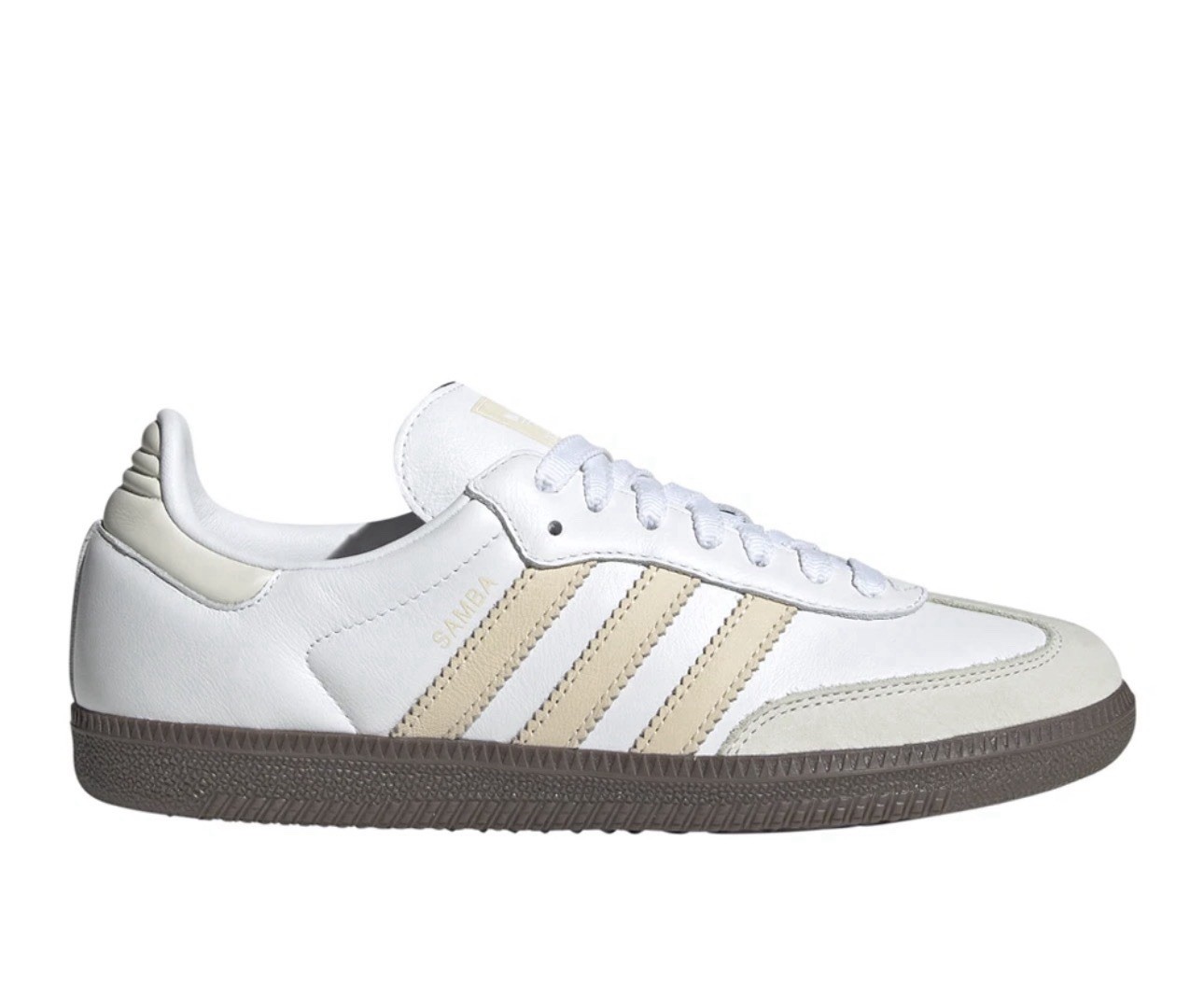 adidas Samba Og Lace Up Womens White Sneakers Casual Shoes JH7300