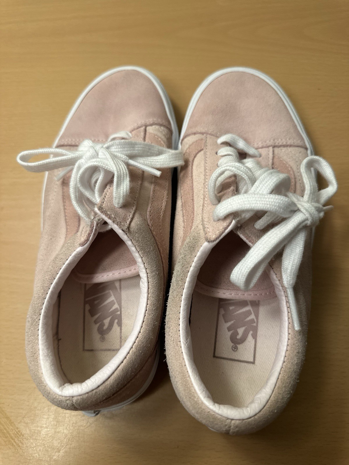 Vans 721454 Pink Suede Unisex Shoes Size Men’s 5 Women’s 6.5