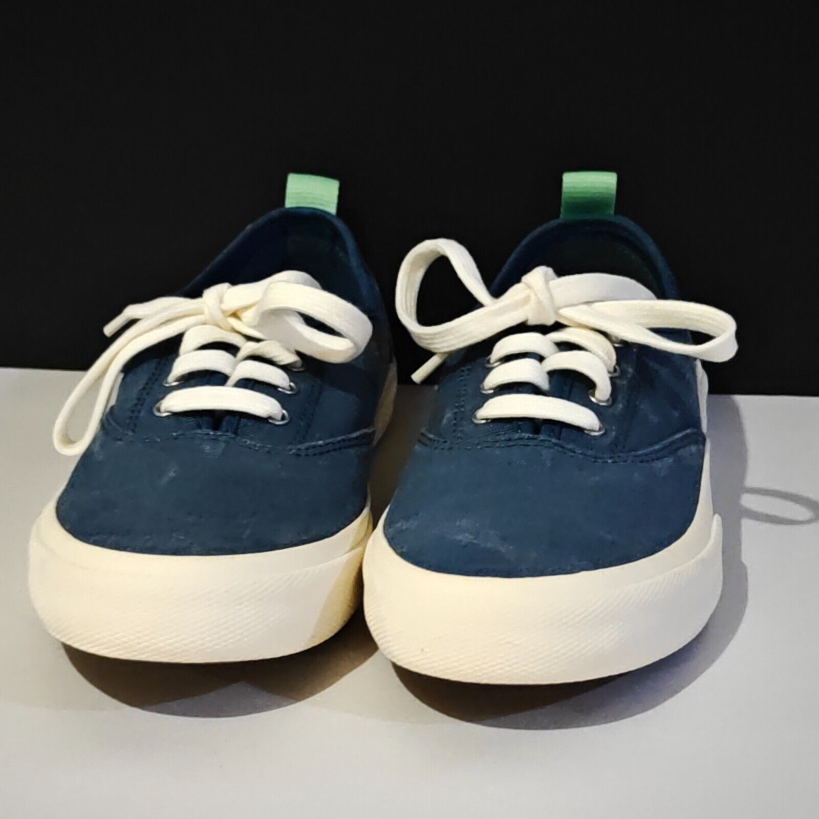 Women’s Sperry Pier Wave CVO Sneaker Shoes Blue Denim Think Boat