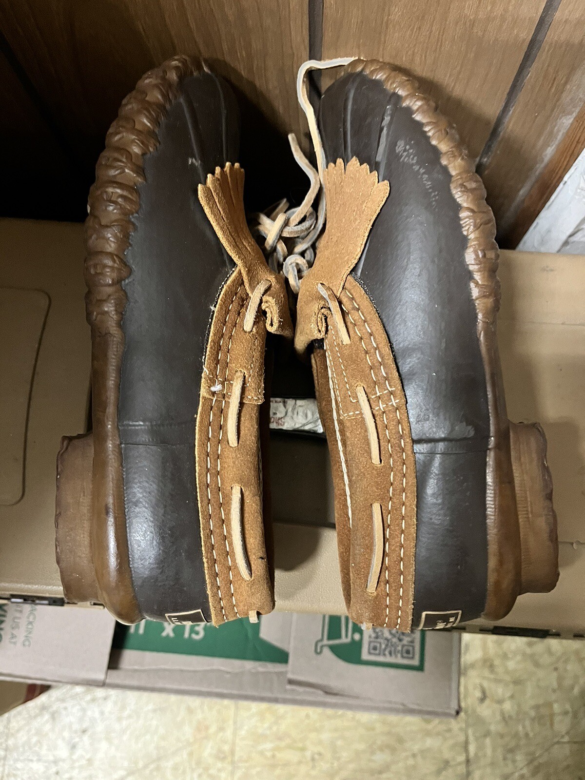 LL Bean Inc Women’s Maine Hunting Duck Shoe Boot Original Size 7N
