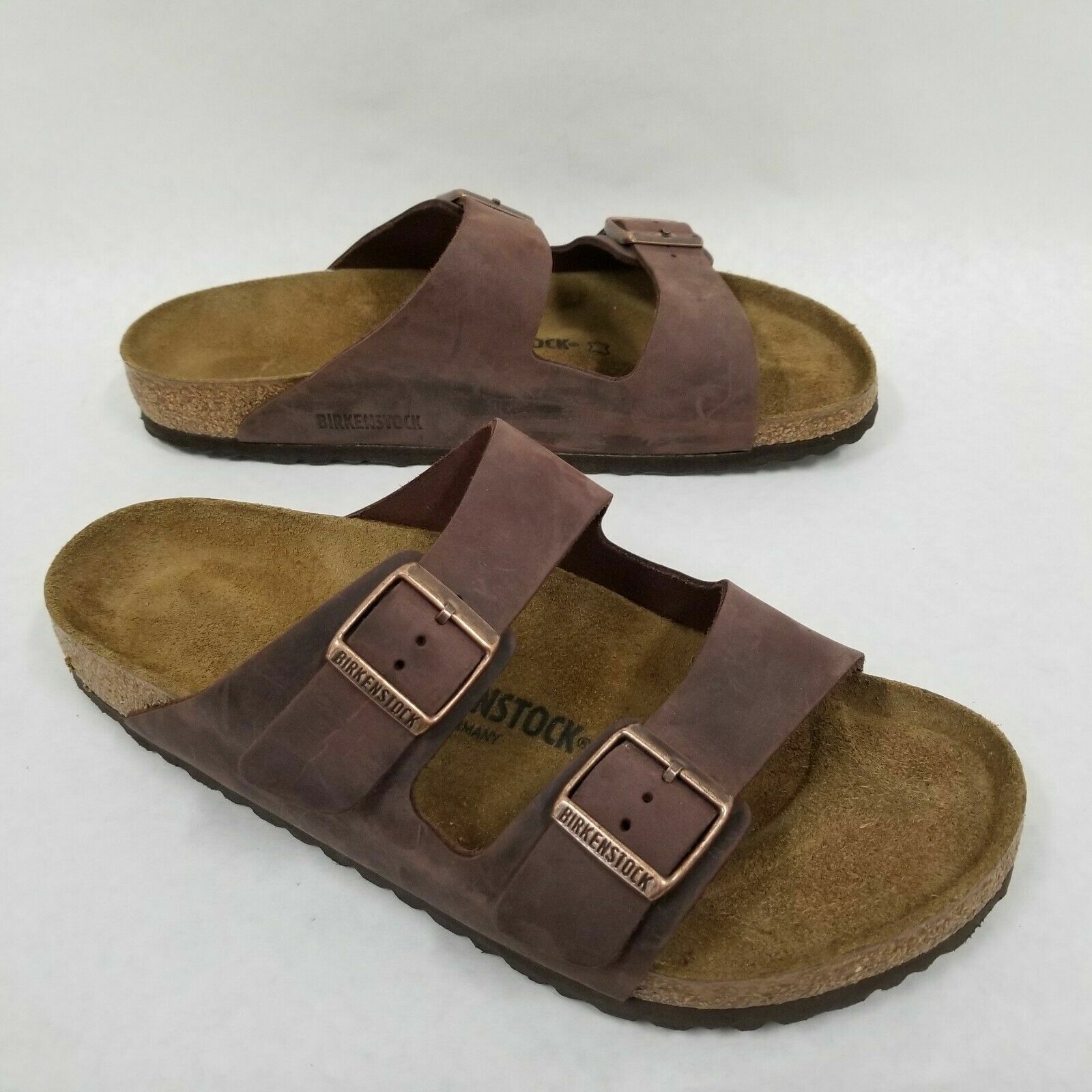 Birkenstock New w/o Box Arizona Habana Oiled Leather Regular Width – Select Size