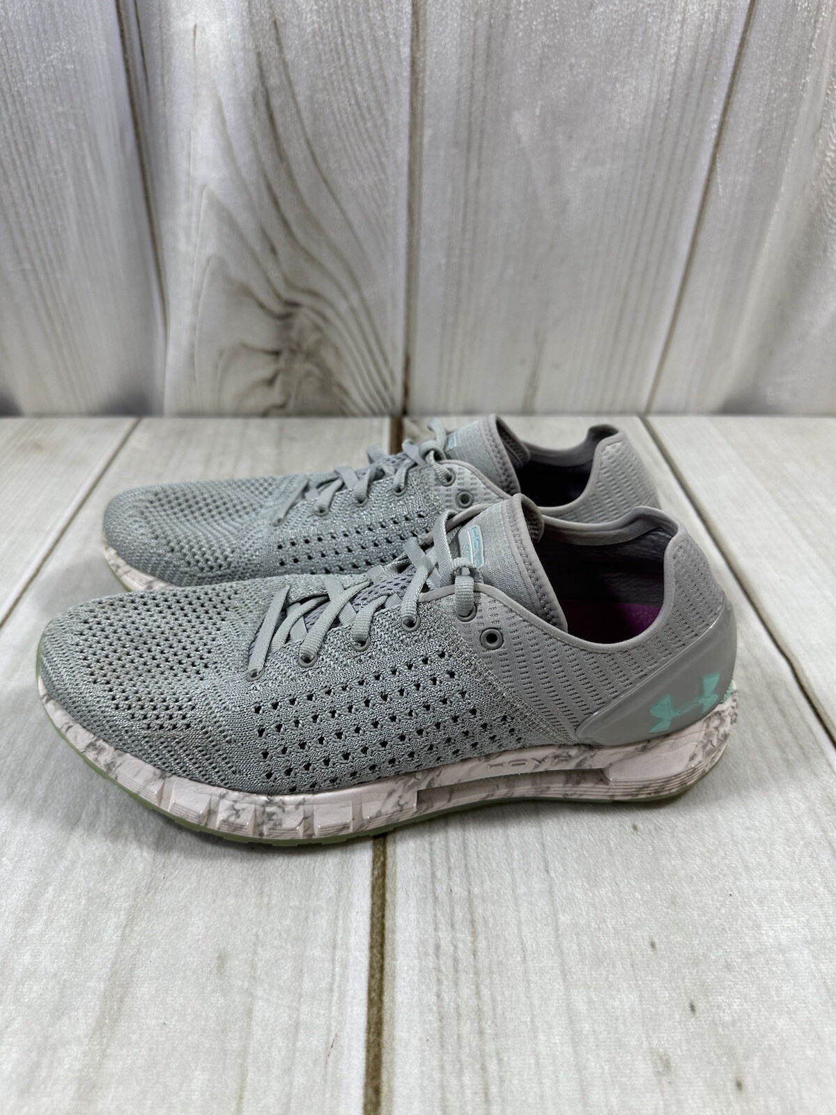 UNDER ARMOUR HOVR SONIC CT 1.1 WOMENS 10 RUNNING SNEAKER SHOES GRAY ATHLETIC