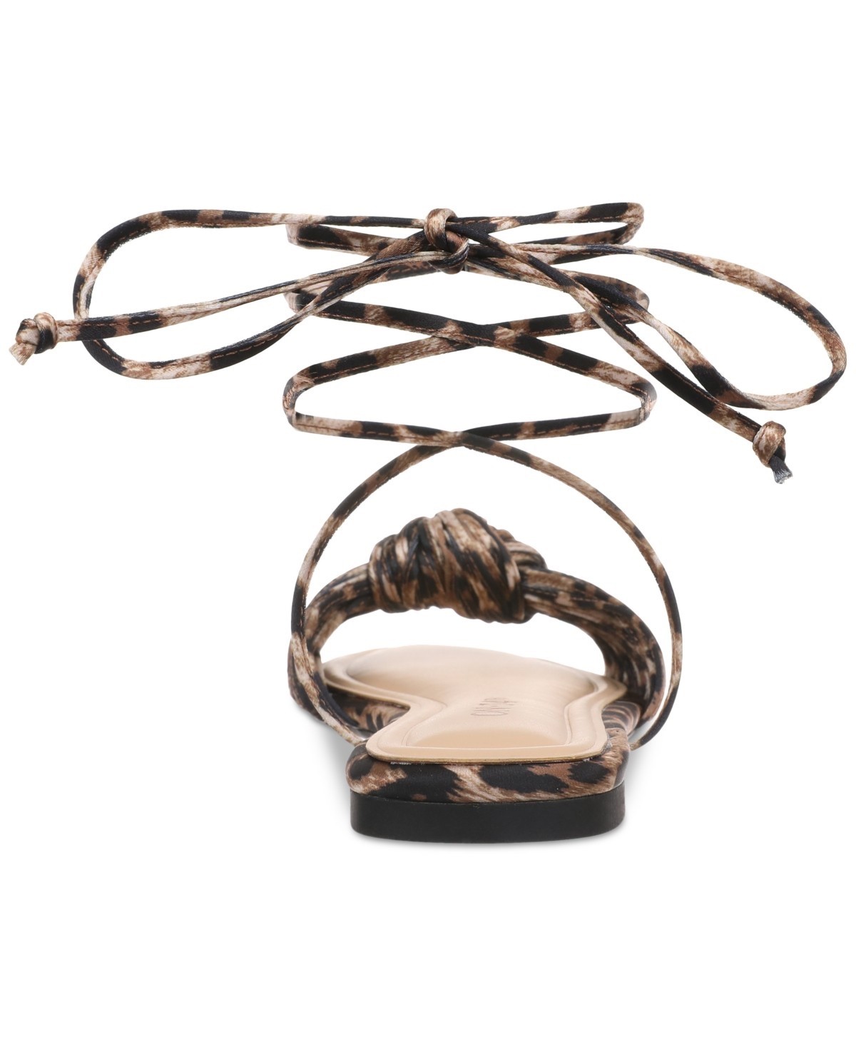 On 34th Women’s Jenniee Knot Flat Sandals, Exclusively at Macy’s – Leopard