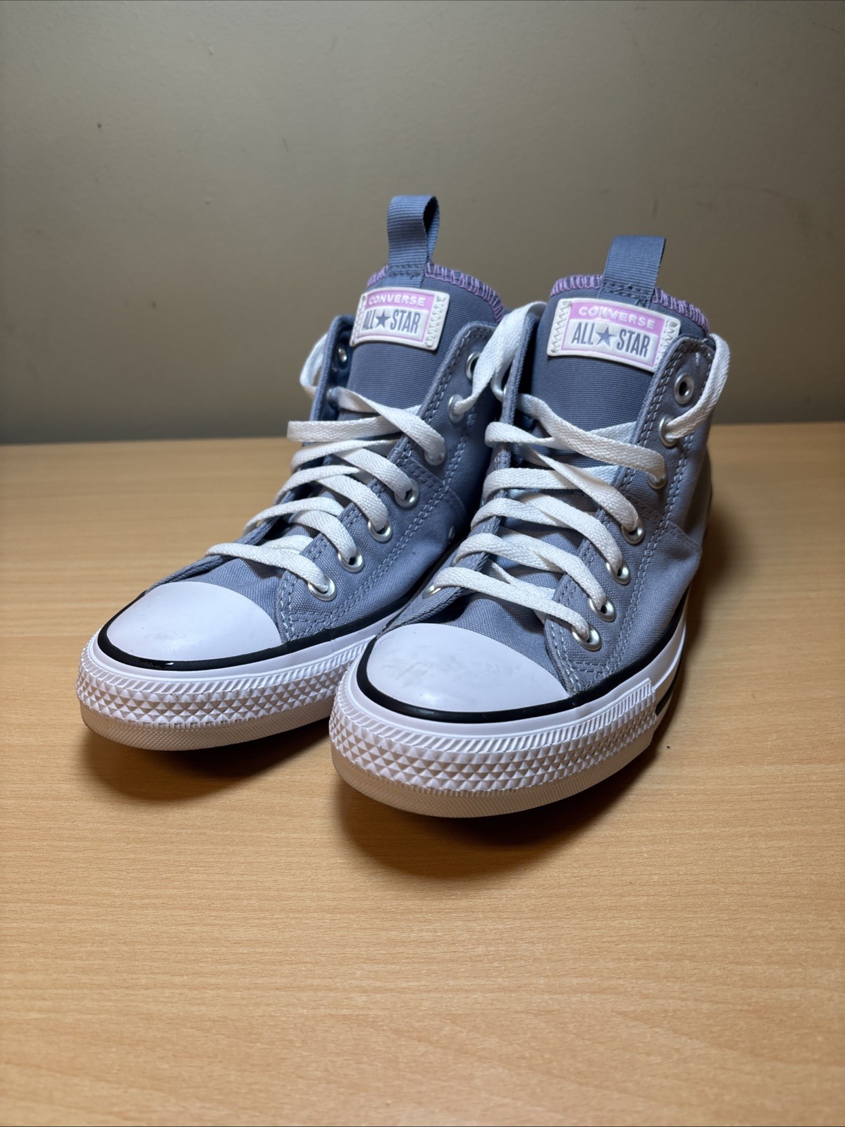 Converse Chuck Taylor All Star Madison Rainy Daze Blue Mid Top Women Sz 9.