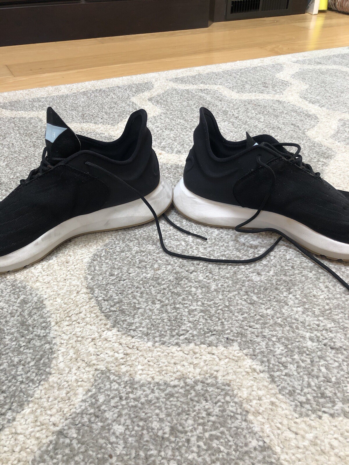 Saysh One Allyson Felix Running Shoes Sneakers Black Lightweight Womens Size 7