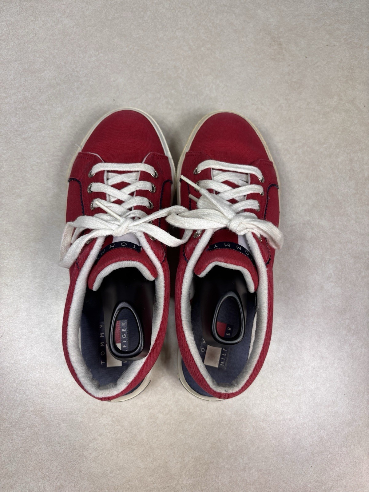 Tommy Hilfiger Platform Canvas Slingback Sneakers Classic Y2K Shoes Women’s 8.5