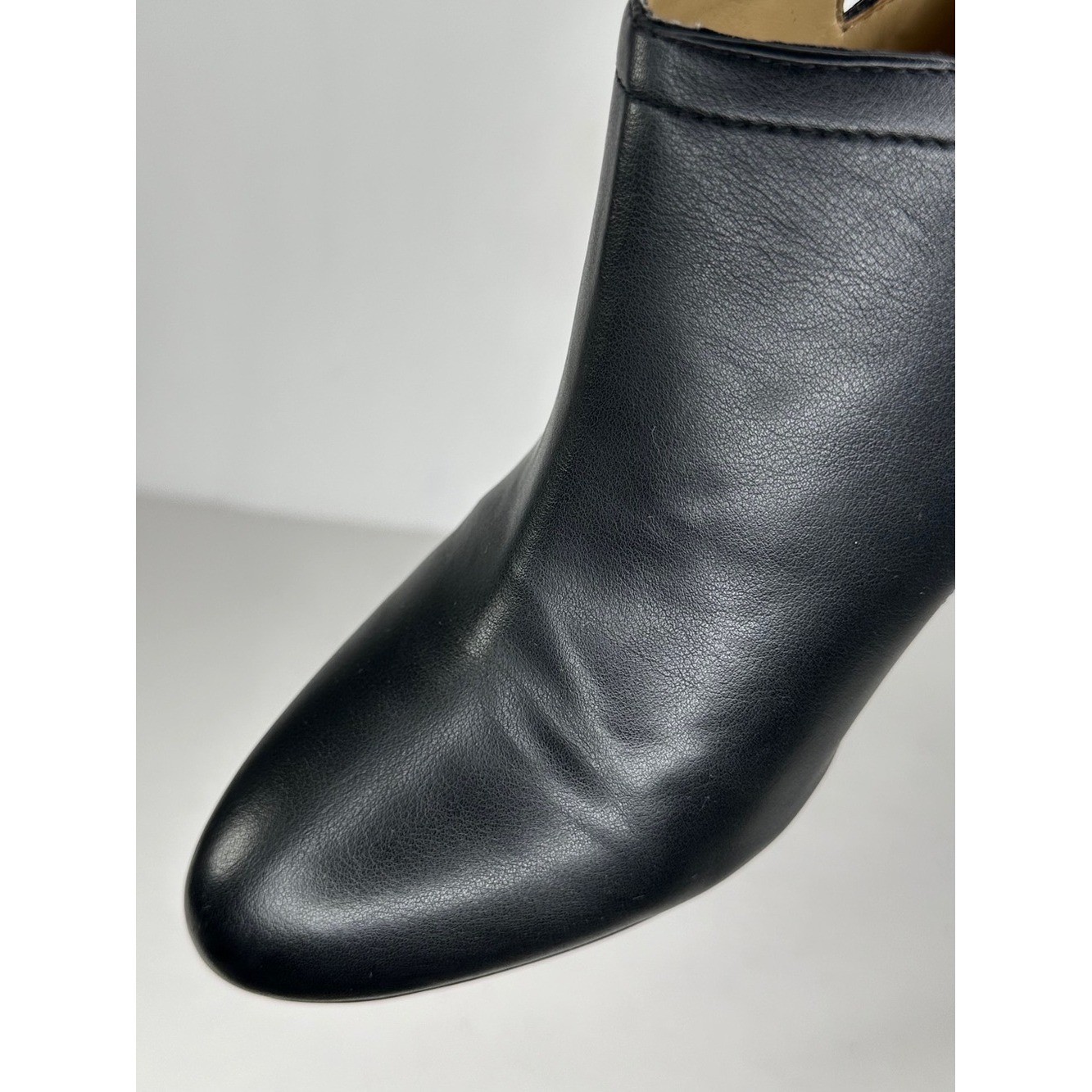 Naturalizer Misha Ankle Boots Smooth Snakeskin Faux Le