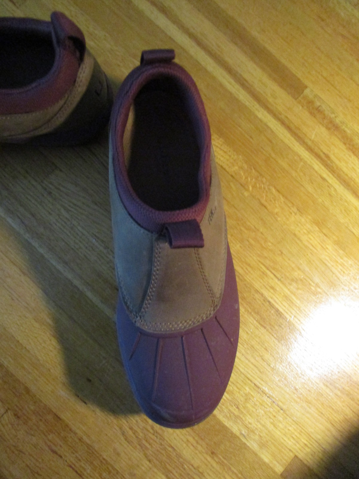 LL Bean Storm Chaser Ankle Duck Boots TEK Slip On Womens 9 Medium Outdoor