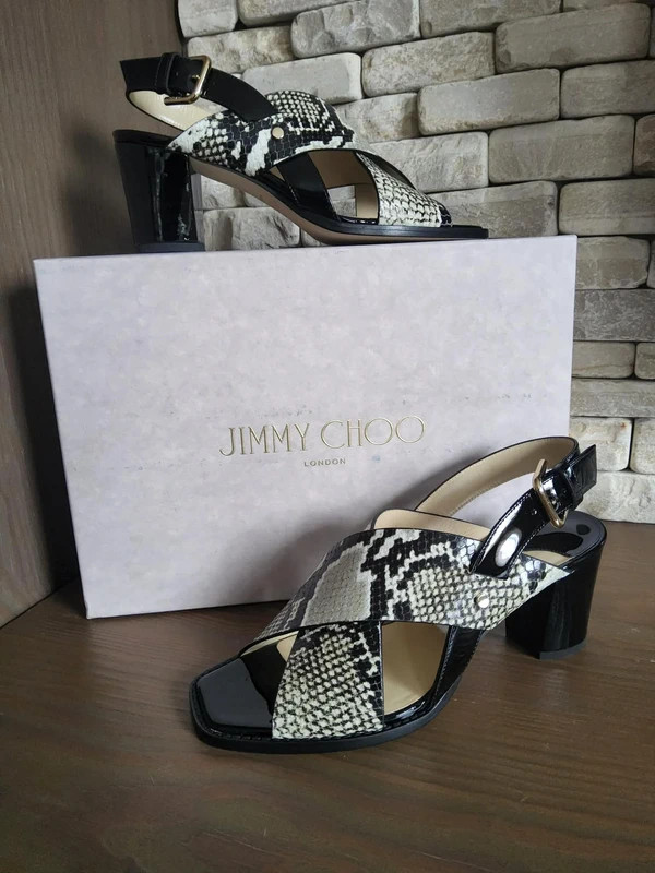 RRP €850 Jimmy Choo Aix 65 sandals EUR 36 new with box