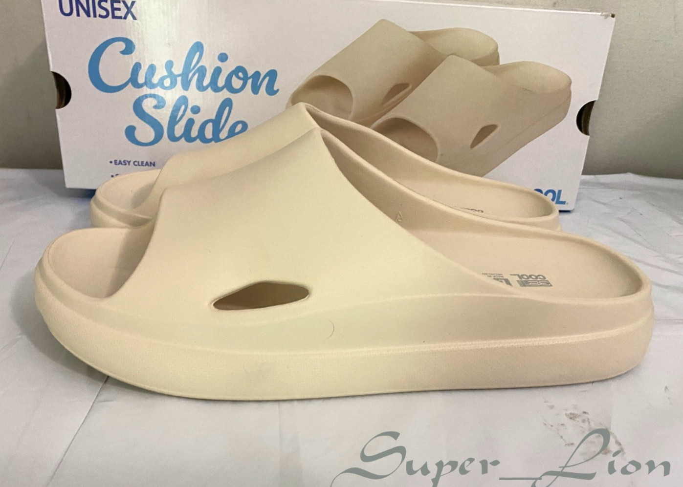 NEW 32 Degrees Cool Unisex Cushion Slide Sandals – PICK SIZE – TAN