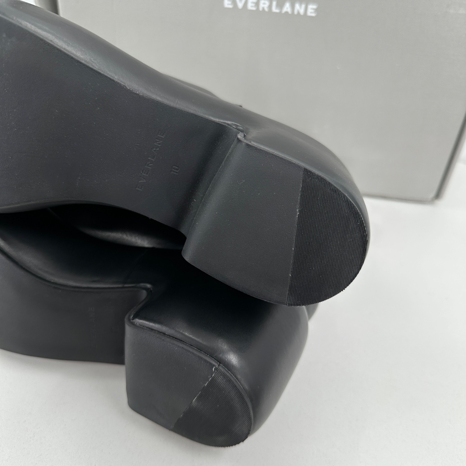 Everlane The Puffa Boot in Black size 10 Chelsea Ankle 3.25″ Chunky Platform