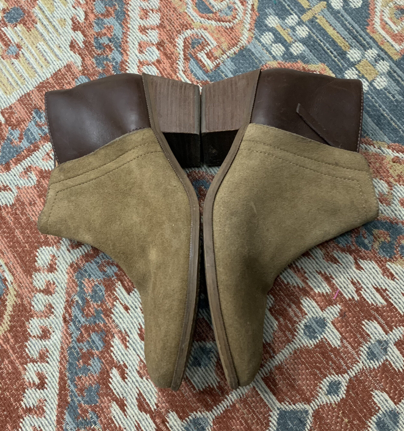 Madewell Boots Leather Ankle 8.5