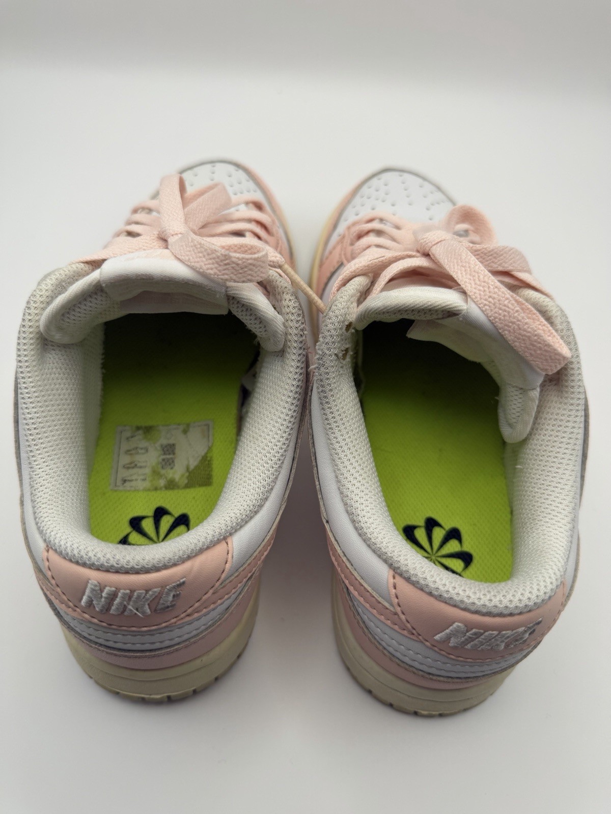 Nike Dunk Low Next Nature Pale Coral Pink White Women’s Size 6.5