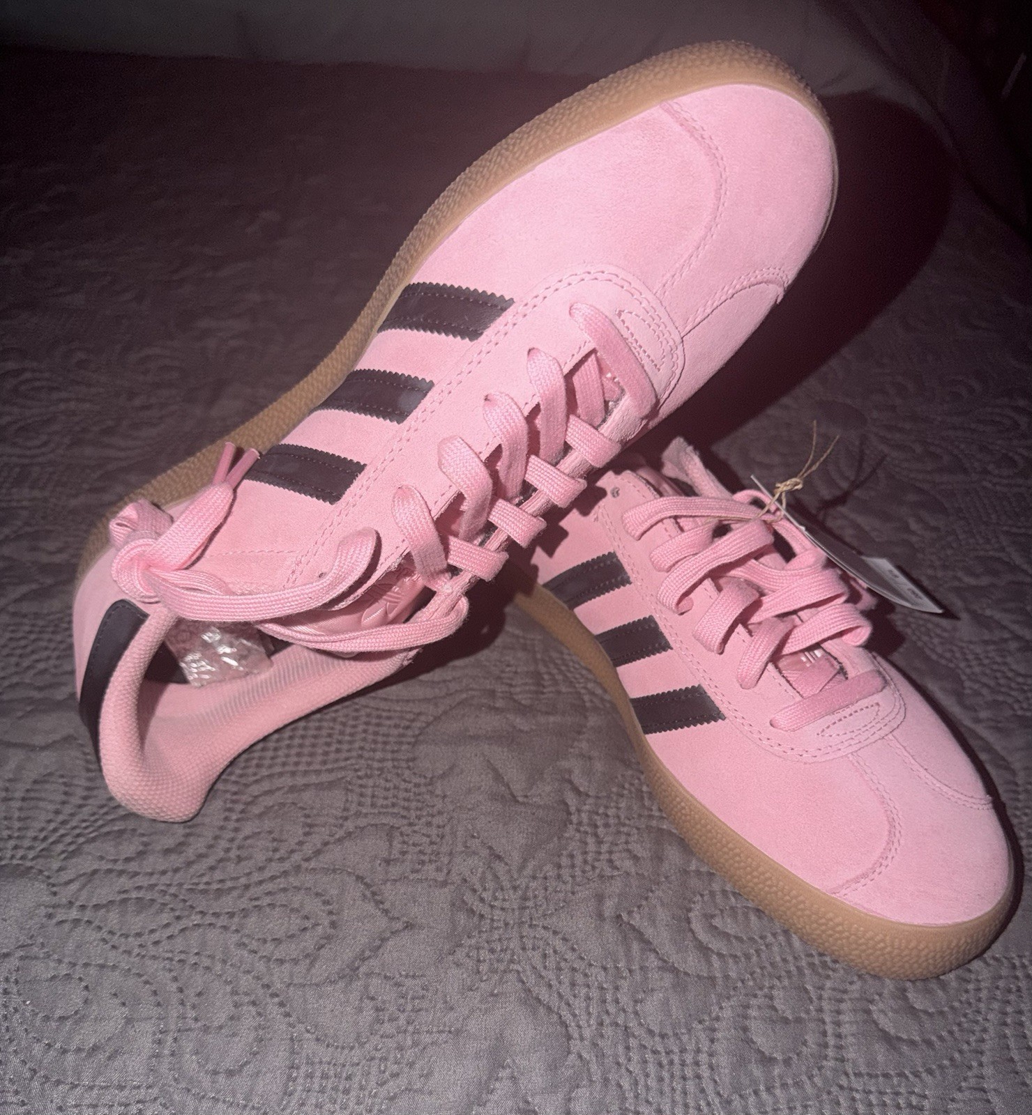 Adidas Gazelle ADV Sneakers Shoes – Unisex -Pink Size M10-W11