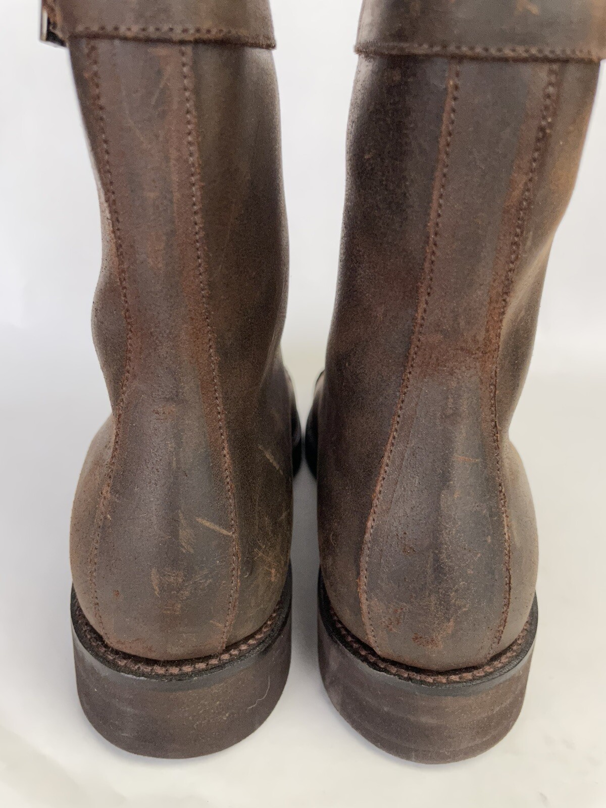 Crockett & Jones Ella Dark Brown Rough Out Suede Newflex Sole Size 80 C US 8.5