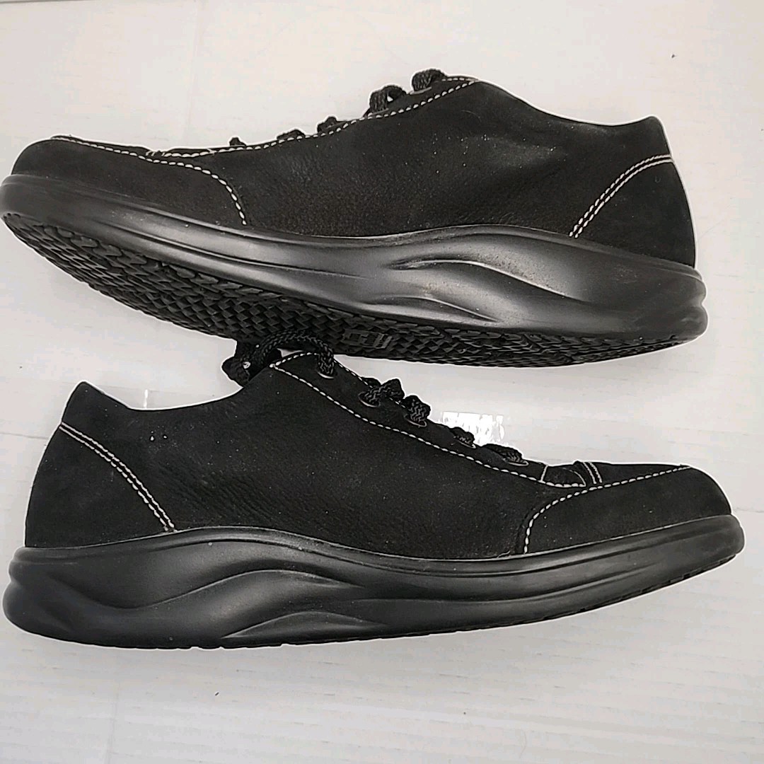 Finn Comfort Ikebukuro Black Soho Lace Up Shoes Women’s 5.5 Made In Germany