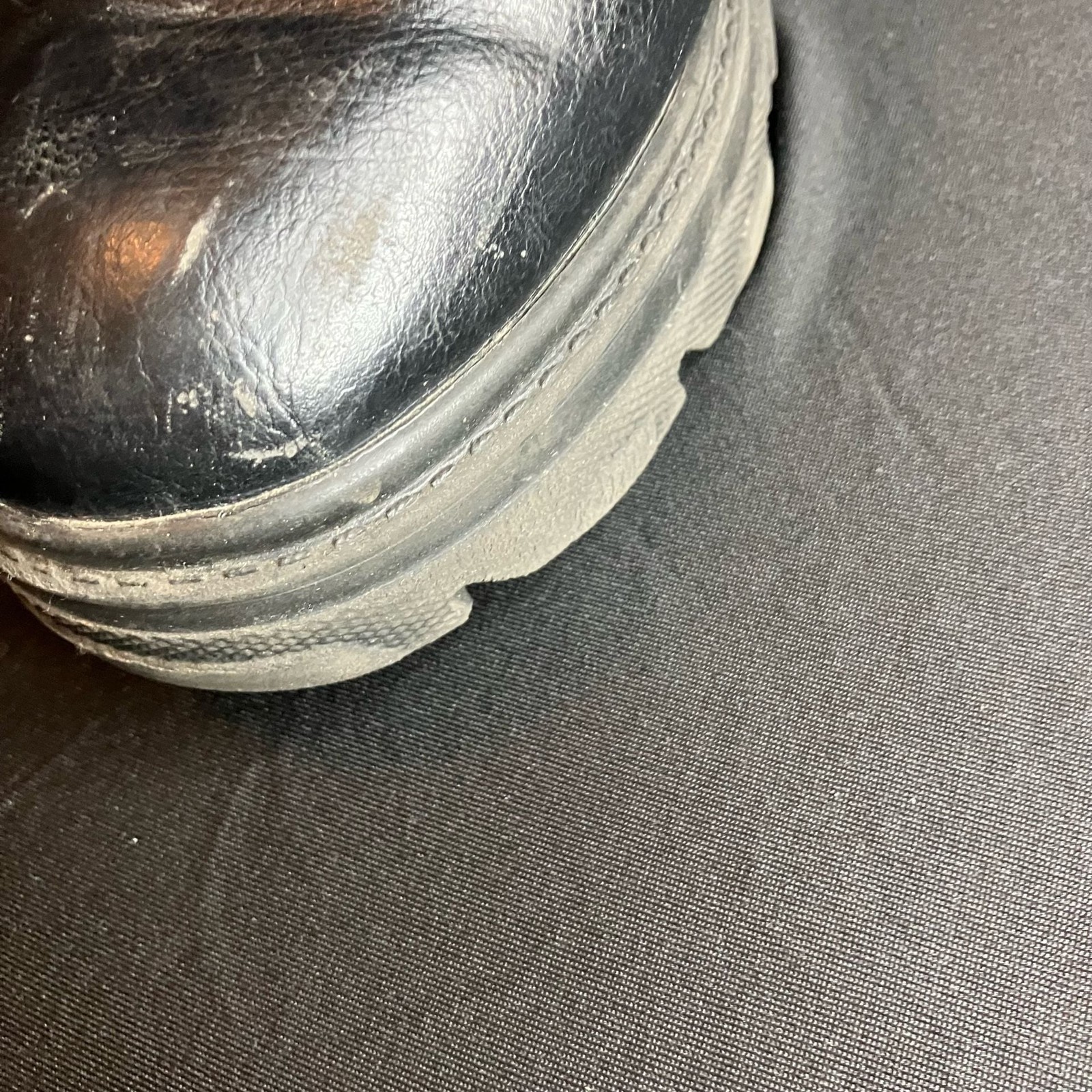 ZARA Mid-Calf Lug Sole Chunky Chelsea Boots size 6W