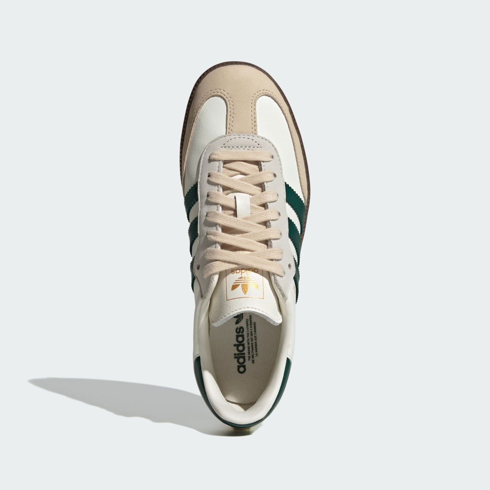 Adidas W Samba OG Sneakers Original Shoes Off White/Green JR8843 US 4-12