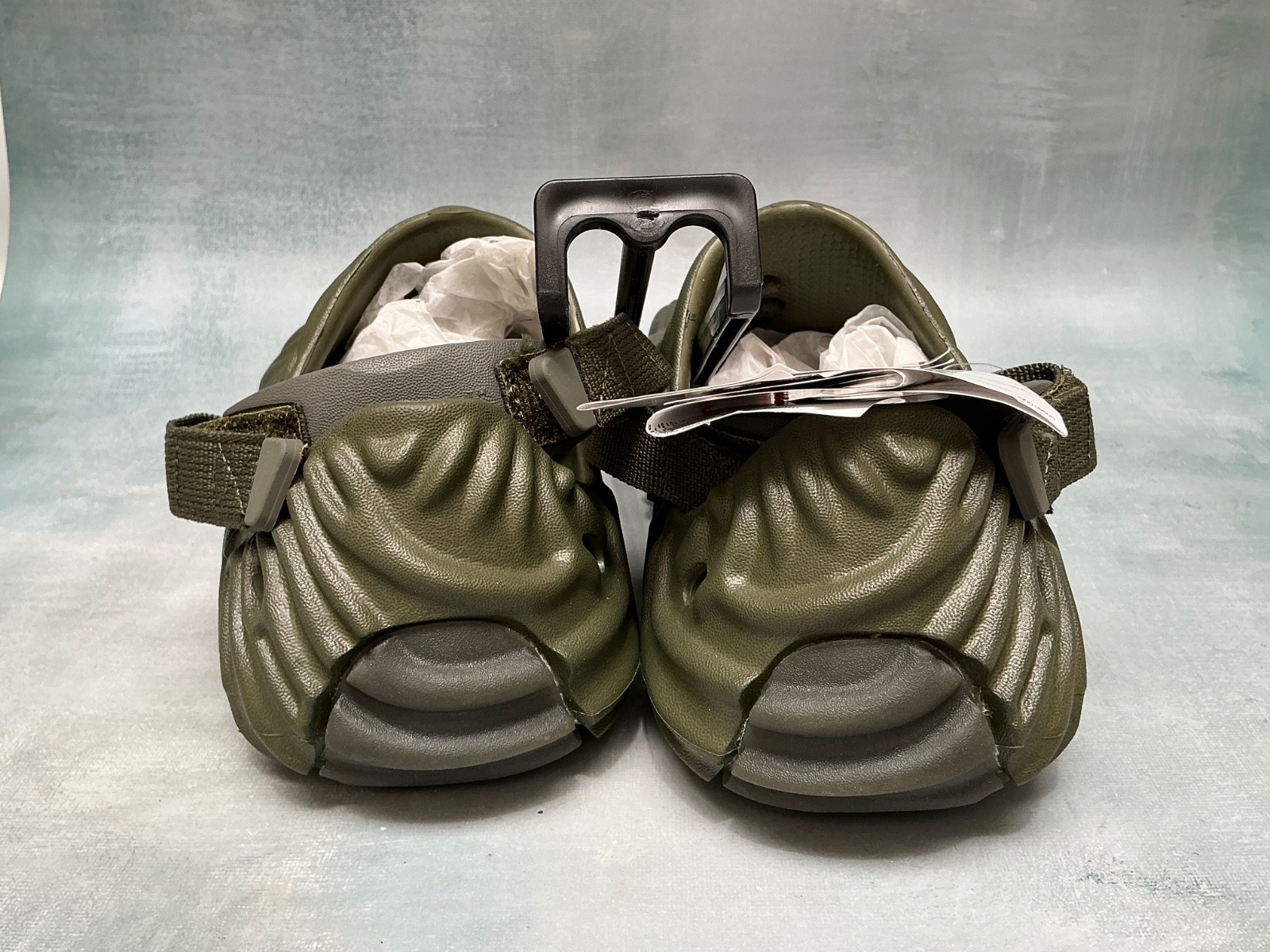 Crocs Salehe Bembury Pollex Cucumber Army Green Clog W/8 M/6 NWT