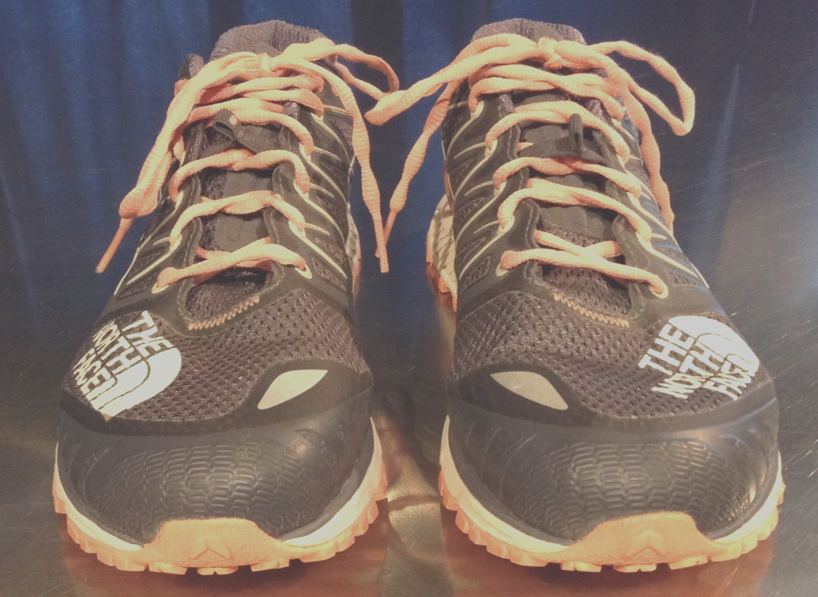 The North Face Ultra Endurance 2 Women’s 11 Trail Running Shoes Grey & Pink VGC