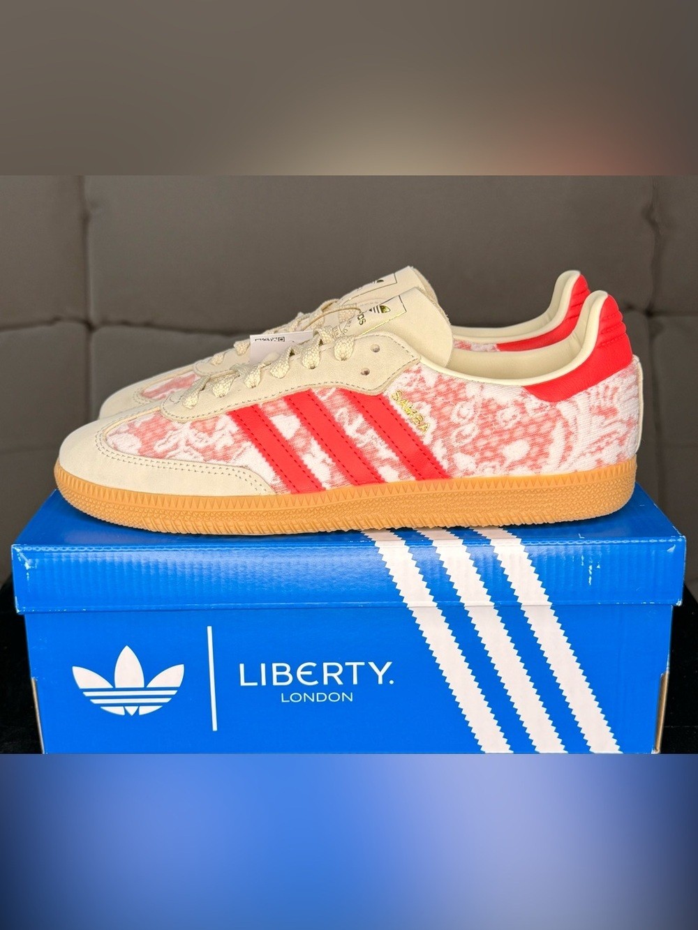 Adidas Samba OG Liberty London Floral Pink Women’s Size 7.5 JR8841 (162)