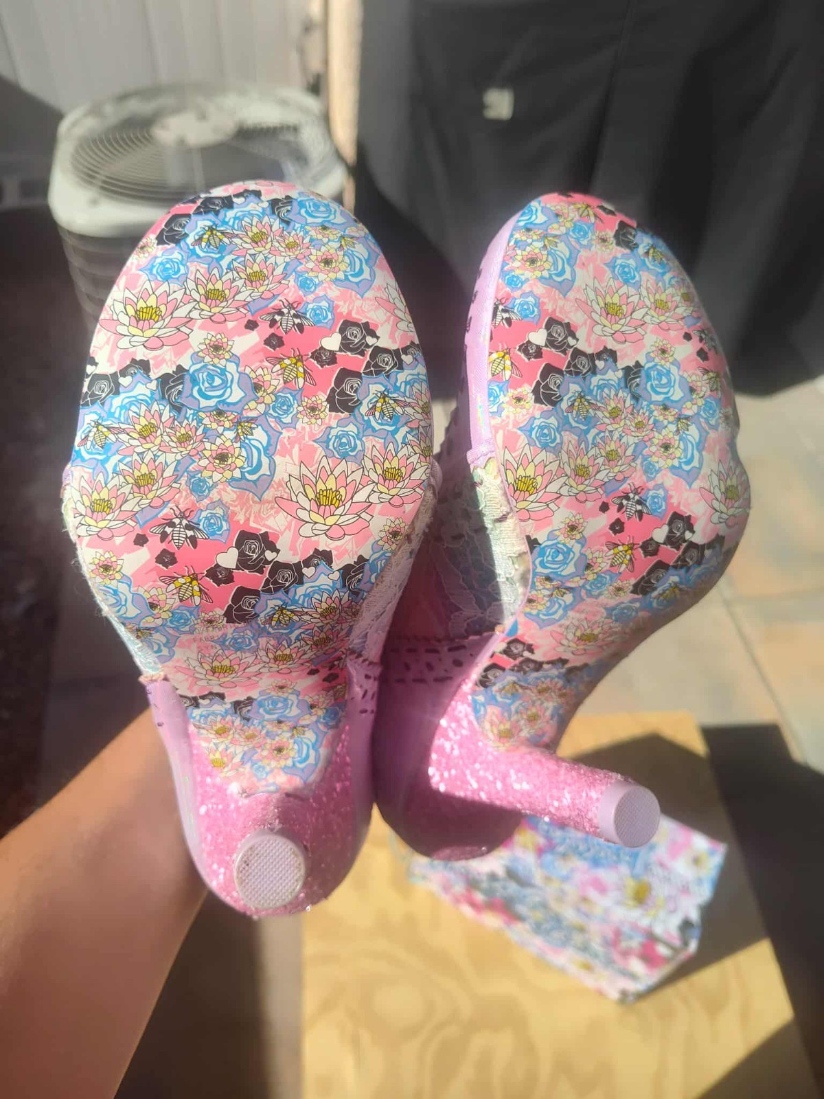 Irregular Choice Abigails Party Pink Multi Size 39