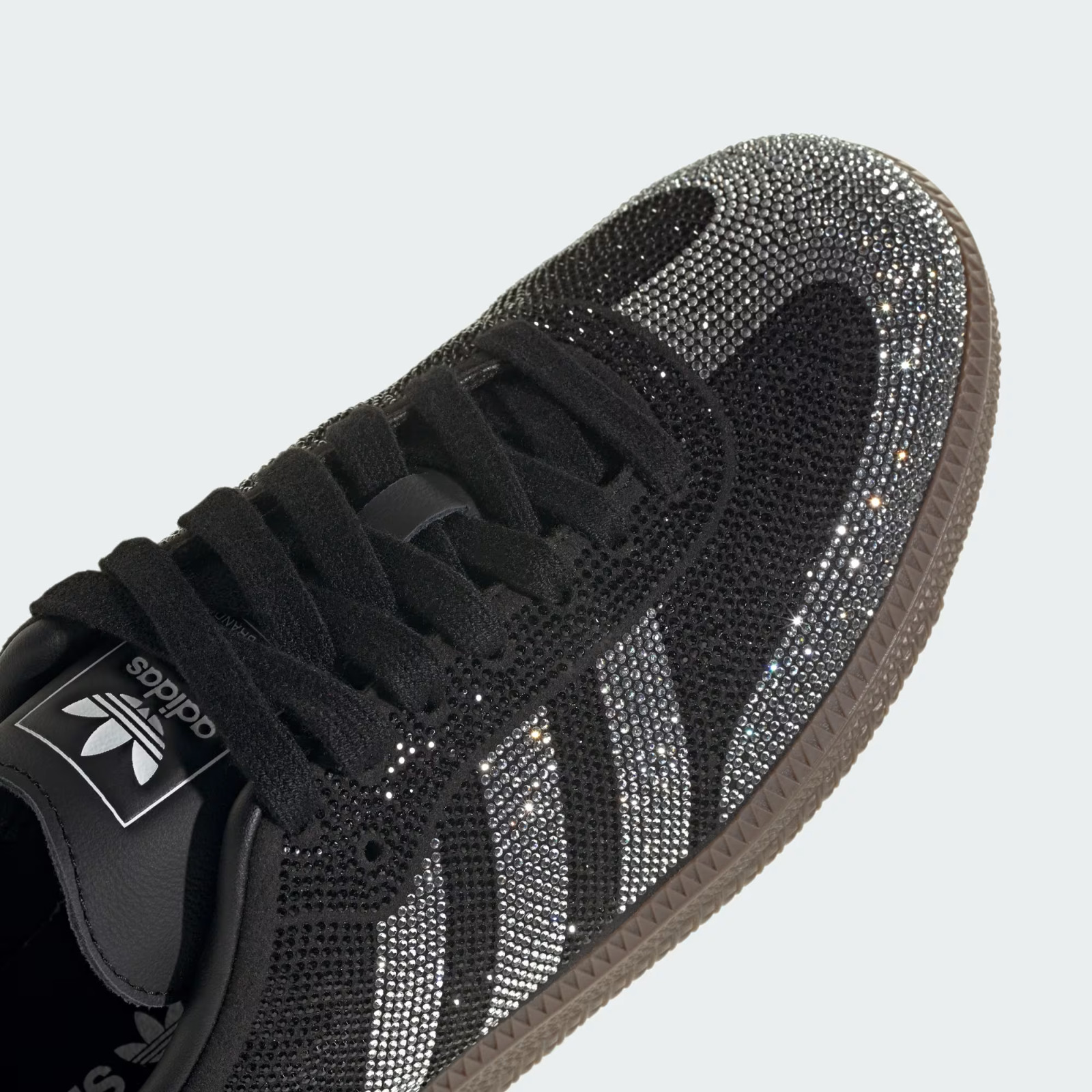 adidas Originals Samba OG Rhinestone Core Black White IH9052 Women’s Size oki12
