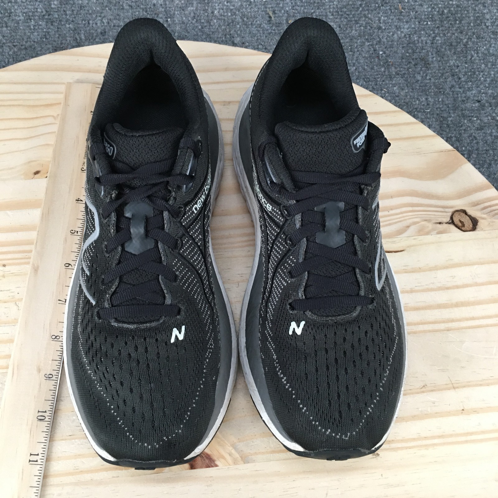 New Balance Shoes Womens 9 M Fresh Foam 860 Running Lace Up Air Mesh Black