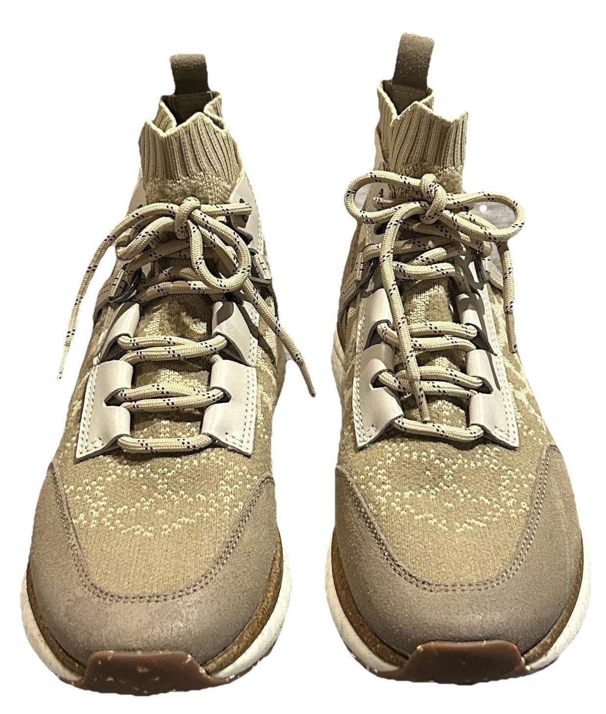OTBT Hybrid in Chamois Animal Print High Top Comfort Sneakers Womens 37 (6.5)