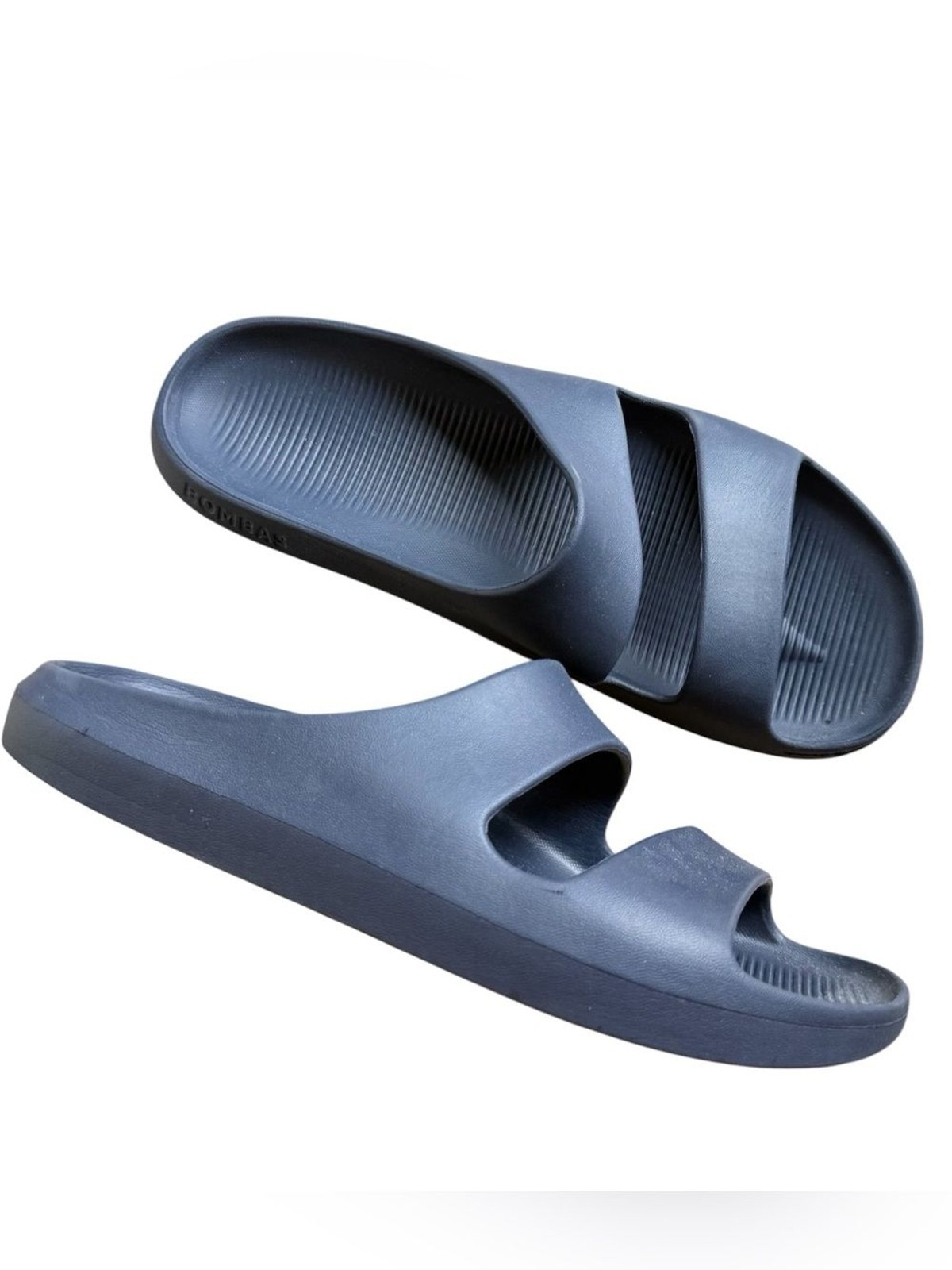 Bombas women size 9 slide sandals navy blue